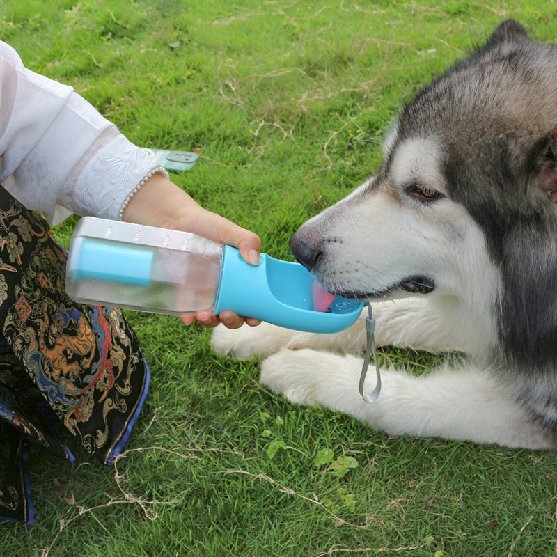 3in1-Water Bottle, Feeder And Garbage Bag - My Fun Pet