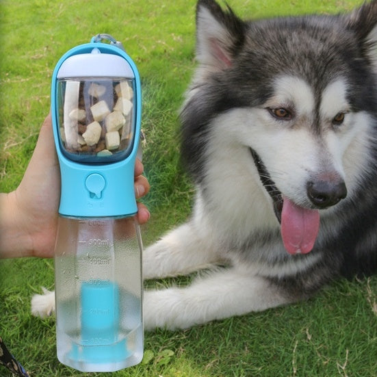 3in1-Water Bottle, Feeder And Garbage Bag - My Fun Pet